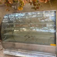 یخچال ویترینی تمام استیل شیشه خم|فروشگاه و مغازه|شاهین‌شهر, اقبال لاهوری|دیوار