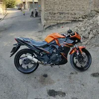 مگلی نارنجی استسنایی|موتورسیکلت|تربتحیدریه, سرمحله|دیوار