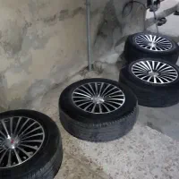 رینگ ۱۶ با لاستیک ۲۰۵|قطعات یدکی و لوازم جانبی|باغستان, |دیوار