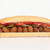 ساندویچ زن فلافلی فلافل