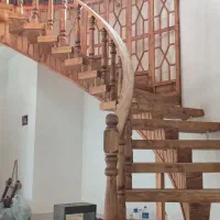 راه پله نرده پله کاور پله آهنی