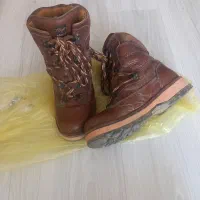 کفش بوت تمام چرم کوهنوردی