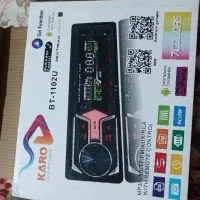 پخش ماشین نو هف رنگ آی سی بزرگ و دو فلشه