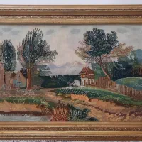 تابلو فرش دستباف بسیار زیبا