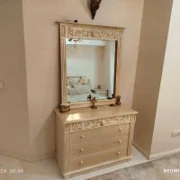 تخت دونفره تمام چوب|تخت و سرویس خواب|سبزوار, مدرس|دیوار