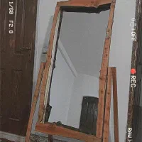 اینه قدی سالم چوبی