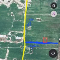 زمین ایذه جاده اصفهان