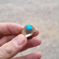 انگشتر فیروزه محک