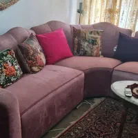 مبل راحتی ال در حد نو|مبلمان خانگی و میز عسلی|رشت, گلسار|دیوار