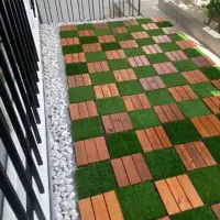 چمن مصنوعی چوب پلاست