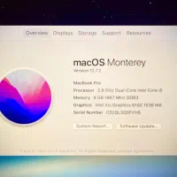 مک بوک پرو  سفارش اروپا MacBook Pro 13inch