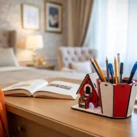 چوبی فانتزی جاقلمی رنگی|صنایع دستی و سایر لوازم تزئینی|رشت, هلال احمر|دیوار