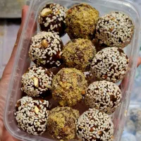 توپک خرمایی بدون شکر خانگی