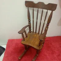 صندلی دکور مینی چوبی