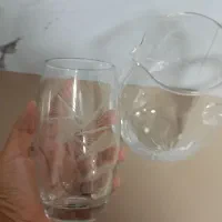 ست ۱۷ تکه پارچ و لیوان ابخوری|ظروف سرو و پذیرایی|گرگان, |دیوار