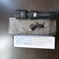چراغ قوه چند حالته زومدار شارژی گارانتی دار