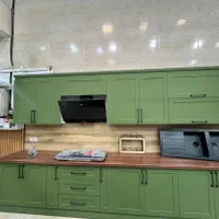 کابینت نئوکلاسیک کف تراش ۴ متری سبز یشمی|مصالح و تجهیزات ساختمان|شهریار, |دیوار