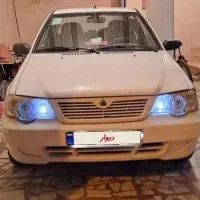 پراید۱۳۲SE مدل ۹۵ بی رنگ بی ضربه تک برگ سند