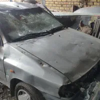 پراید سوخته