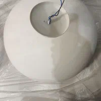 لوستر حبابی چراغ آویز سفید رنگ|لوستر و چراغ آویز|رودهن, |دیوار