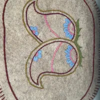 نمدپشم گوسفندی خالص طبیعی|گلیم، جاجیم، گبه|زنجان, |دیوار