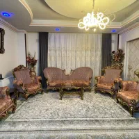 مبل استیل و راحتی با میز|مبلمان خانگی و میز عسلی|اندیشه, اندیشه فاز ۳|دیوار