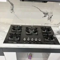 اجاق گاز رومیزی پنج شعله نو