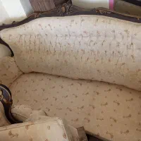 مبل ۶ نفره همراه با میز غذا خوری ۱۰ نفره