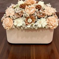 باکس گل شمع