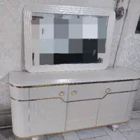 میز tv و میز کنسول با اینه و میز وسط و میز عسلی