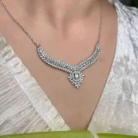 ست نقره مناسب عروس|زیورآلات و اکسسوری|قم, پشت انبار نفت|دیوار