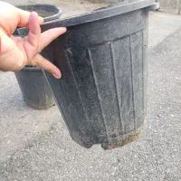گلدان پلاستیکی سطل سایز 12