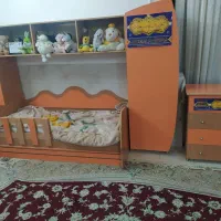 تخت/ کمد/ درآور/ کودک / نوجوان|تخت و سرویس خواب|یزد, |دیوار