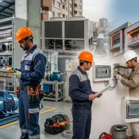برقکار، برقکاری ساختمان، نورپردازی و صنعتی