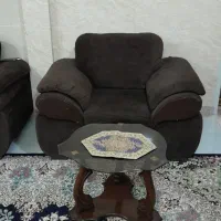 مبل ۷نفره با میز عسلی سالم|مبلمان خانگی و میز عسلی|مشهد, طبرسی شمالی|دیوار