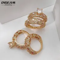حلقه و پشت حلقه زیبا اصلا استفاده نشده