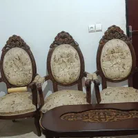 باسلام مبل سلطنتی ۸نفره سالم و تمیز|مبلمان خانگی و میز عسلی|رفسنجان, |دیوار