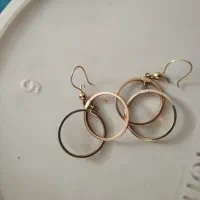 گوشواره حلقه‌ی آویز