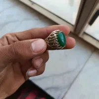 انگشتر عقیق سبز ..|جواهرات|کرمان, |دیوار