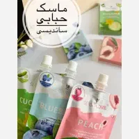 ماسک حبابی خاک رس میوه ای مرطوب کننده و خنک کننده|آرایشی، بهداشتی، درمانی|قم, چهار مردان|دیوار