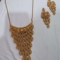 سرویس گردنی و گوشواره طرح 21