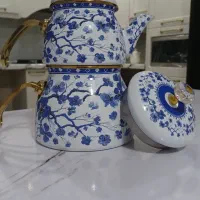 کتری قوری لعابی ترک برند شاهین اورجینال