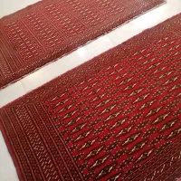 دوتخته قالیچه ترکمن دستباف بسیار تمیز سایز بزرگ|فرش|تهران, جنتآباد جنوبی|دیوار