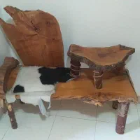 میز تلفن چوبی بسیار خاص و فانتزی