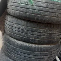 چهار حلقه لاستیک ساینا درحد نو