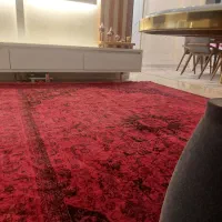 فرش ماشینی ۶ متری دستبافت گونه نقشه هریس