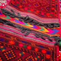 خورجین دست بافت قالیچی|گلیم، جاجیم، گبه|اصفهان, پینارت|دیوار