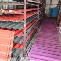 ورق 1میل طرح کرکره بیخط سقف وبدنه رنگ جنس ایران تک|مصالح و تجهیزات ساختمان|سنندج, |دیوار