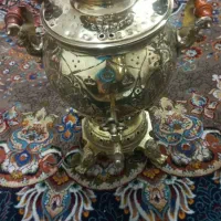 سماور زغالی|کلکسیون اشیاء عتیقه|باسمنج, |دیوار