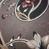 گلیم فرش|فرش|رامشیر, |دیوار